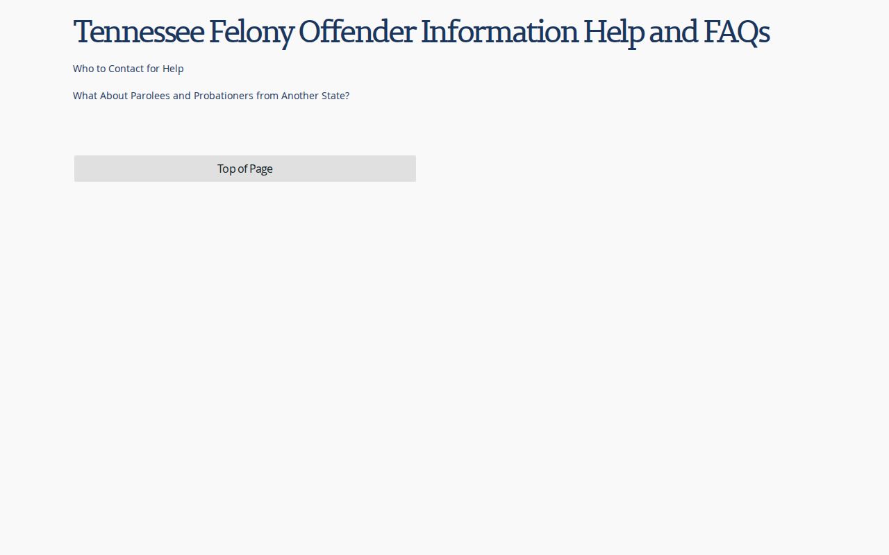 Lauderdale County criminal court case and TDOC status source